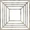 Ekena Millwork Raven Architectural Grade PVC Pierced Ceiling Medallion, Antiqued Warm Silver, 30"OD x 11"ID x 1"P CMPP30X30RAAWS - alternate 1
